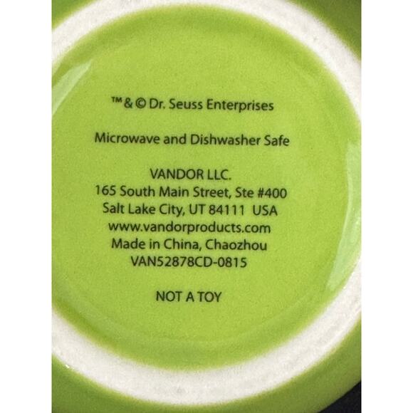 The Grinch Large Coffee Tea Latte Mug Dr. Seuss Cindy Lou-Hoo! Merry Grinchmas!! - Picture 6 of 6